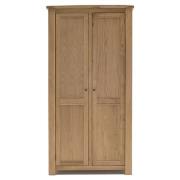 Brex Wooden Wardrobe With 2 Doors In Natural