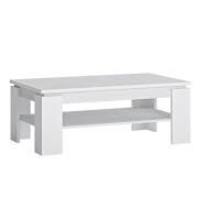 Felton Wooden Rectangular Coffee Table In Alpine White