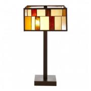 Waldron Square Table Lamp In Bronze Tone