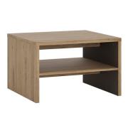 Sholka Wooden Coffee Table In Oak With Undershelf