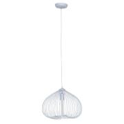 Lavish Iron 1 Pendant Light In Silver