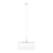 Larisa Hexagonal 6 Bulbs Pendant Light In Chrome