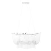 Larisa Basket 6 Bulbs Pendant Light In Chrome