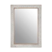 Astoya Rectangular Wall Mirror In Antique Silver