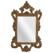 Barstik Rectangular Wall Mirror In Rich Gold Frame