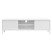 Sheffield High Gloss Large 2 Doors TV Stand In White