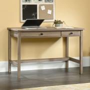 Shaker Wooden Laptop Desk With 2 Drawers In Salt Oak