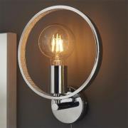 Merola Bathroom Wall Light In Chrome