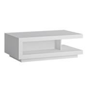 Lyco High Gloss Coffee Table In White