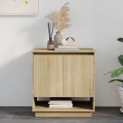 Hestia Wooden Sideboard With 2 Doors In Sonoma Oak