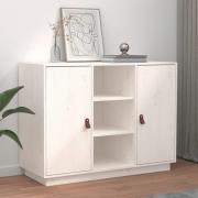 Reinier Pinewood Sideboard With 2 Doors In White