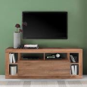 Raya Wooden TV Stand With 1 Flap Door In Mercury