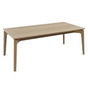 Hazel Wooden Coffee Table Rectangular In Oak Natural