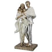 Ocala Polyresin Family Happiness Sculpture II In Gold