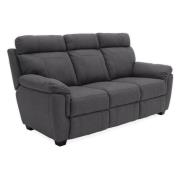 Colyton Fabric Recliner 3 Seater Sofa In Azul