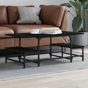 Rivas Wooden Coffee Table In Black