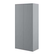 Cyan Wooden Wardrobe With 2 Doors In Grey