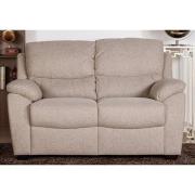 Narva Fixed Fabric 2 Seater Sofa In Dune