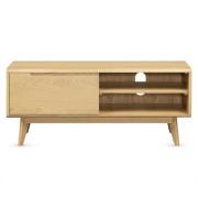 Cairo Wooden TV Stand With 1 Door In Oak