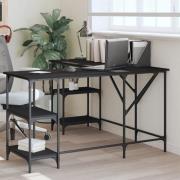 Ampthill Wooden Laptop Desk Corner In Black