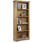 Aaralyn Wooden Bookcase With 5 Shelves In Waxed Oak