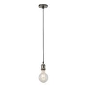 Biloxi 1 Light Cable Suspension Pendant Light In Satin Silver