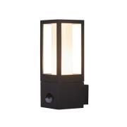 Avenue Polycarbonate Outdoor Wall Light In Black And White