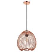 Dollis Metal Pendant Light In Copper