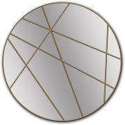 Beloit Bedroom Wall Mirror In Gold Frame