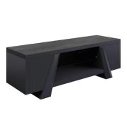 Wailuku Wooden TV Stand With 2 Doors In Slate Grey Ceramic Top