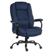 Godley Fabric Home And Office Chair In Ink Blue