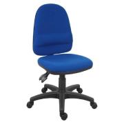 Earlville Twin High Back Fabric Home And Office Chair In Blue