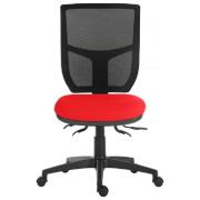 Earlville Fabric Home And Office Chair In Black And Red