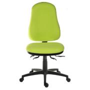 Earlville Fabric Home And Office Chair In Light Green