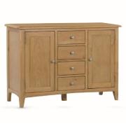 Kamiah Wooden Sideboard With 2 Doors 4 Drawers In Oak